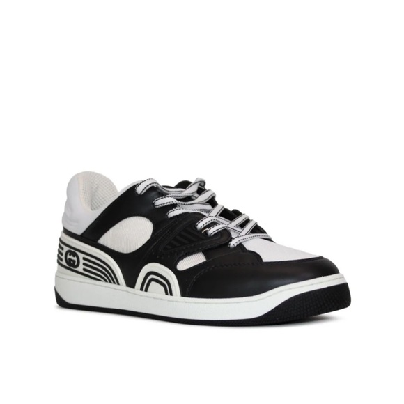 Gucci Other - Gucci Men’s Basket low-top sneakers Black/White